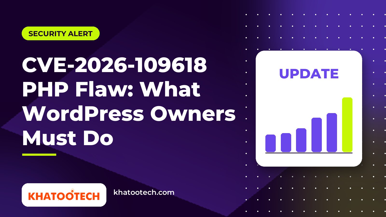 Critical PHP Vulnerability CVE-2026-109618: What WordPress Site Owners Should Do Now